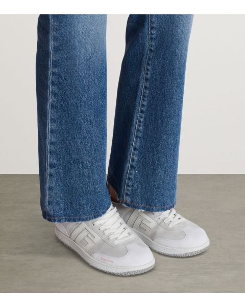 Leather Swan Sneakers