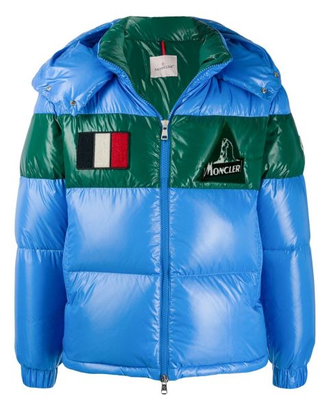 Logo Patch Padded Jacket