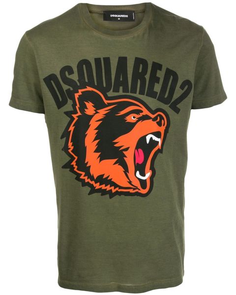 Bear Print T-Shirt