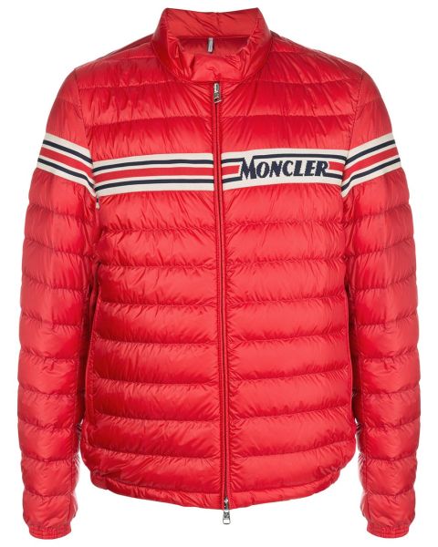 Padded Logo Stripe Jacket