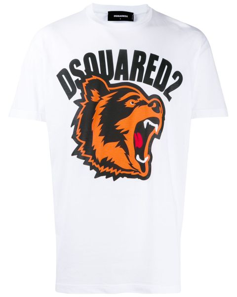Bear Print T-Shirt