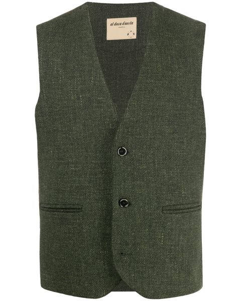 Mottled Weave Waistcoat