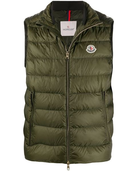 Logo Patch Puffer Gilet