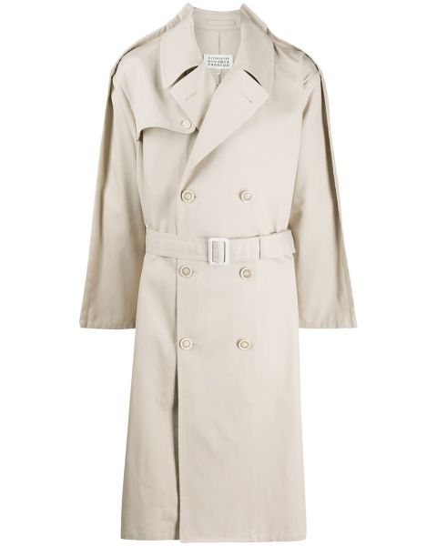 Double-breasted Belted Trench Coat