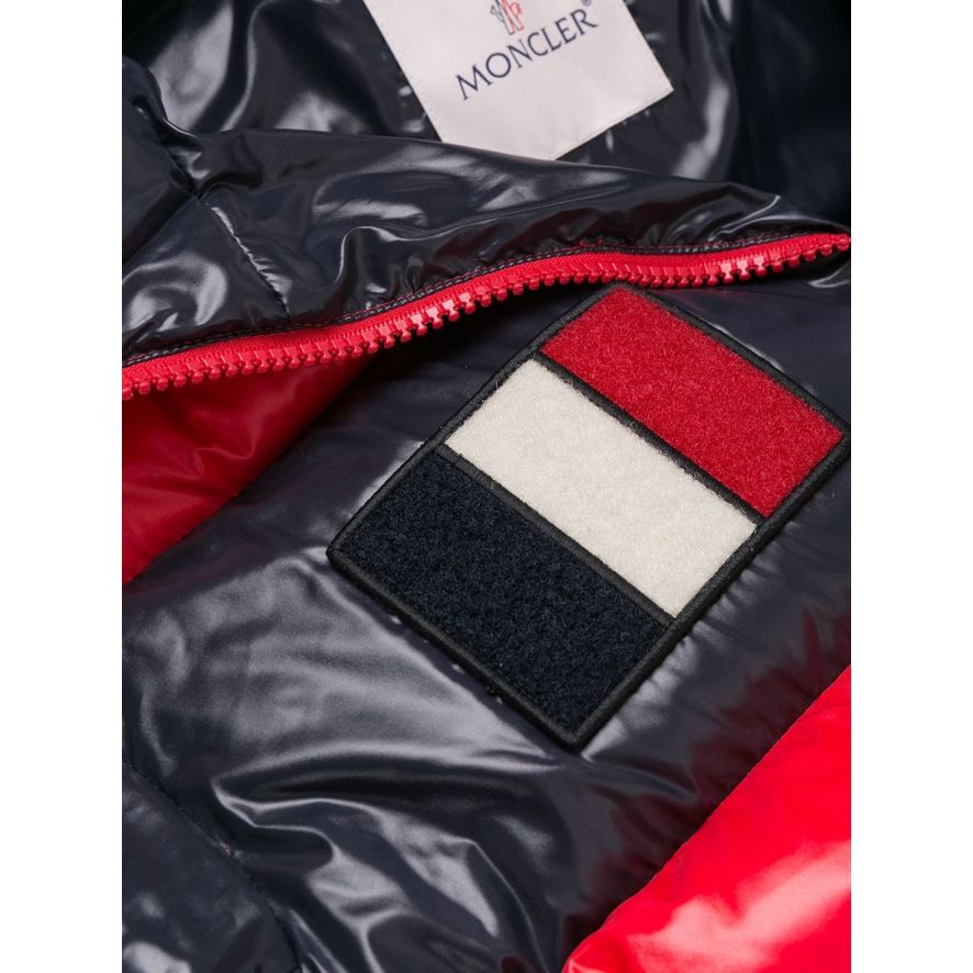 Logo Patch Padded Jacket