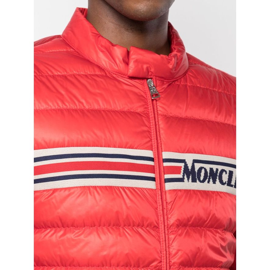Padded Logo Stripe Jacket