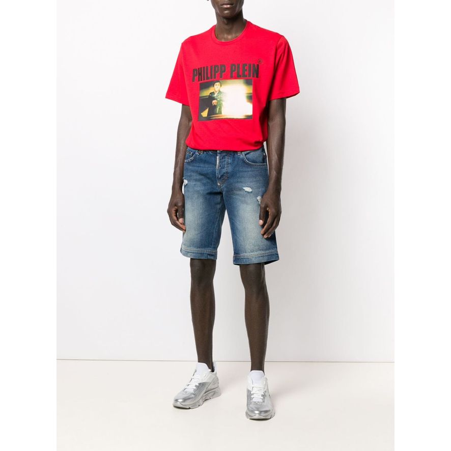 Bermuda Denim Shorts