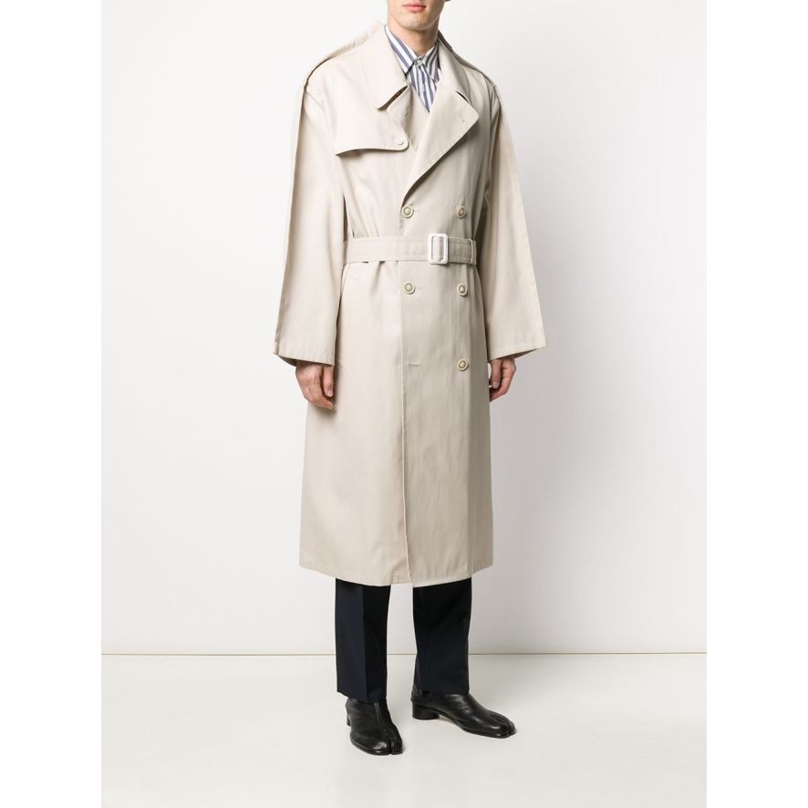 Double-breasted Belted Trench Coat