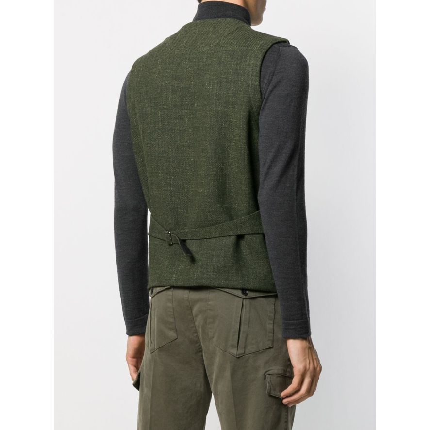 Mottled Weave Waistcoat