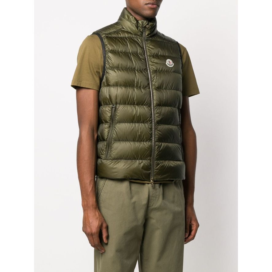 Logo Patch Puffer Gilet