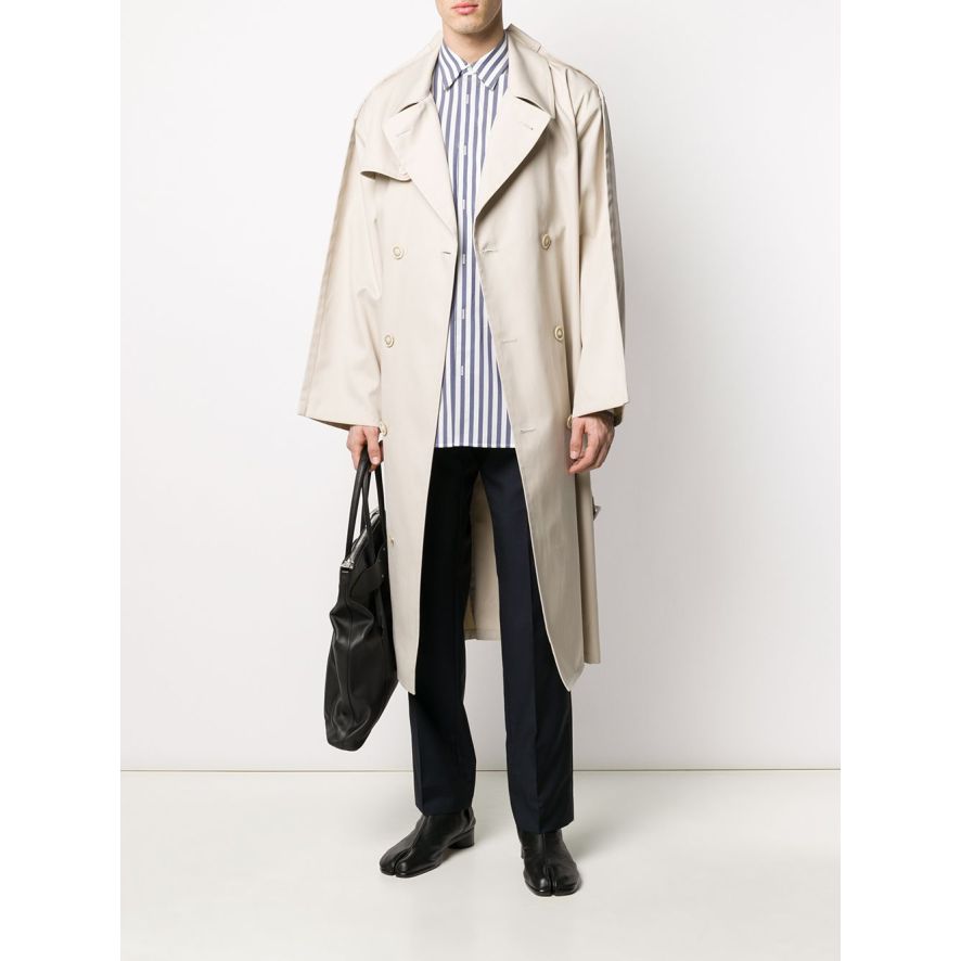 Double-breasted Belted Trench Coat