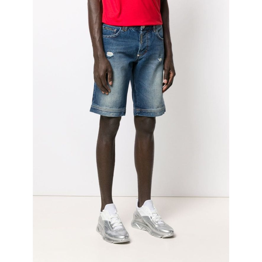 Bermuda Denim Shorts