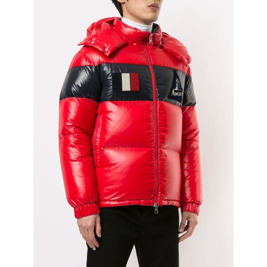 Logo Patch Padded Jacket