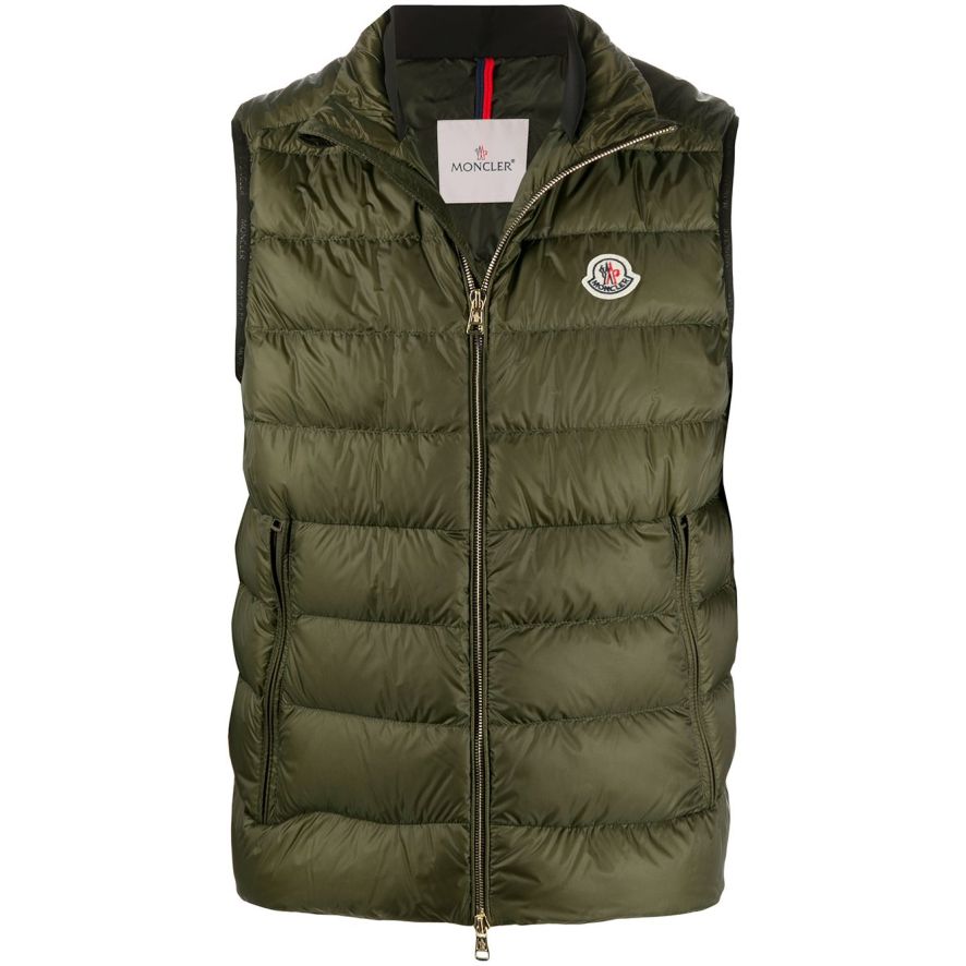 Logo Patch Puffer Gilet