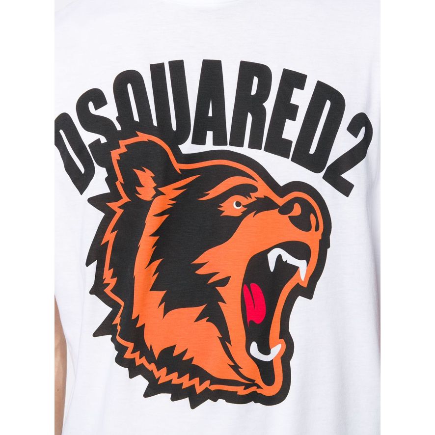 Bear Print T-Shirt
