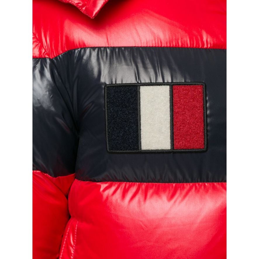 Logo Patch Padded Jacket