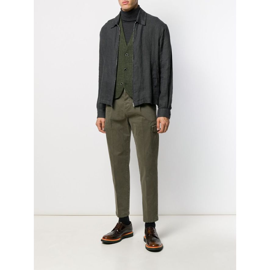 Mottled Weave Waistcoat