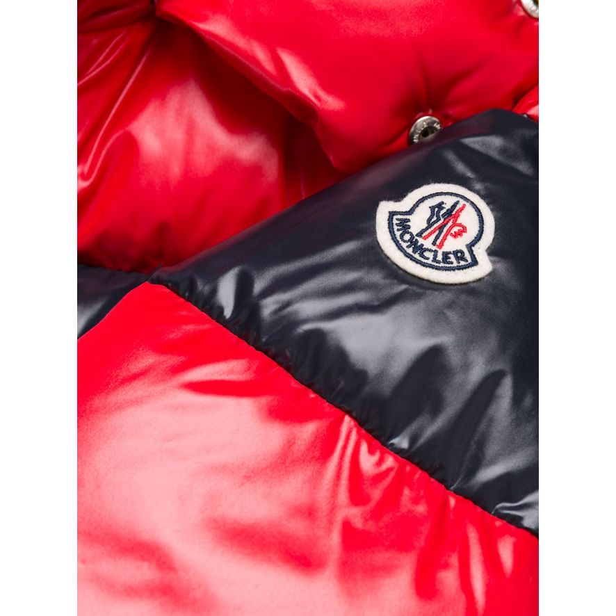 Logo Patch Padded Jacket