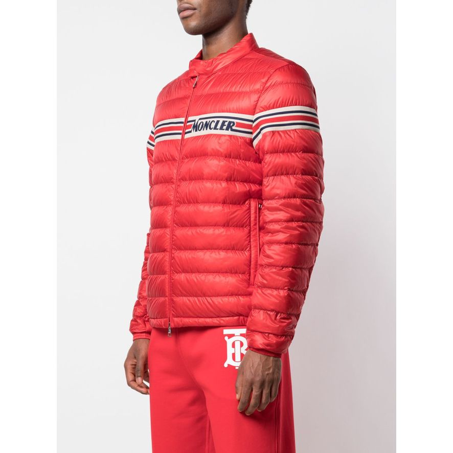 Padded Logo Stripe Jacket